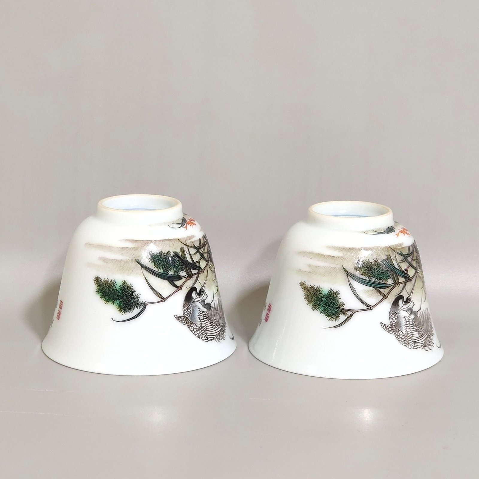 Qing Dynasty Yongzheng successively promoted the poetry cup