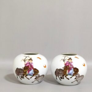 Qing Dynasty Yongzheng Sanyang Kaitai poem water bowl