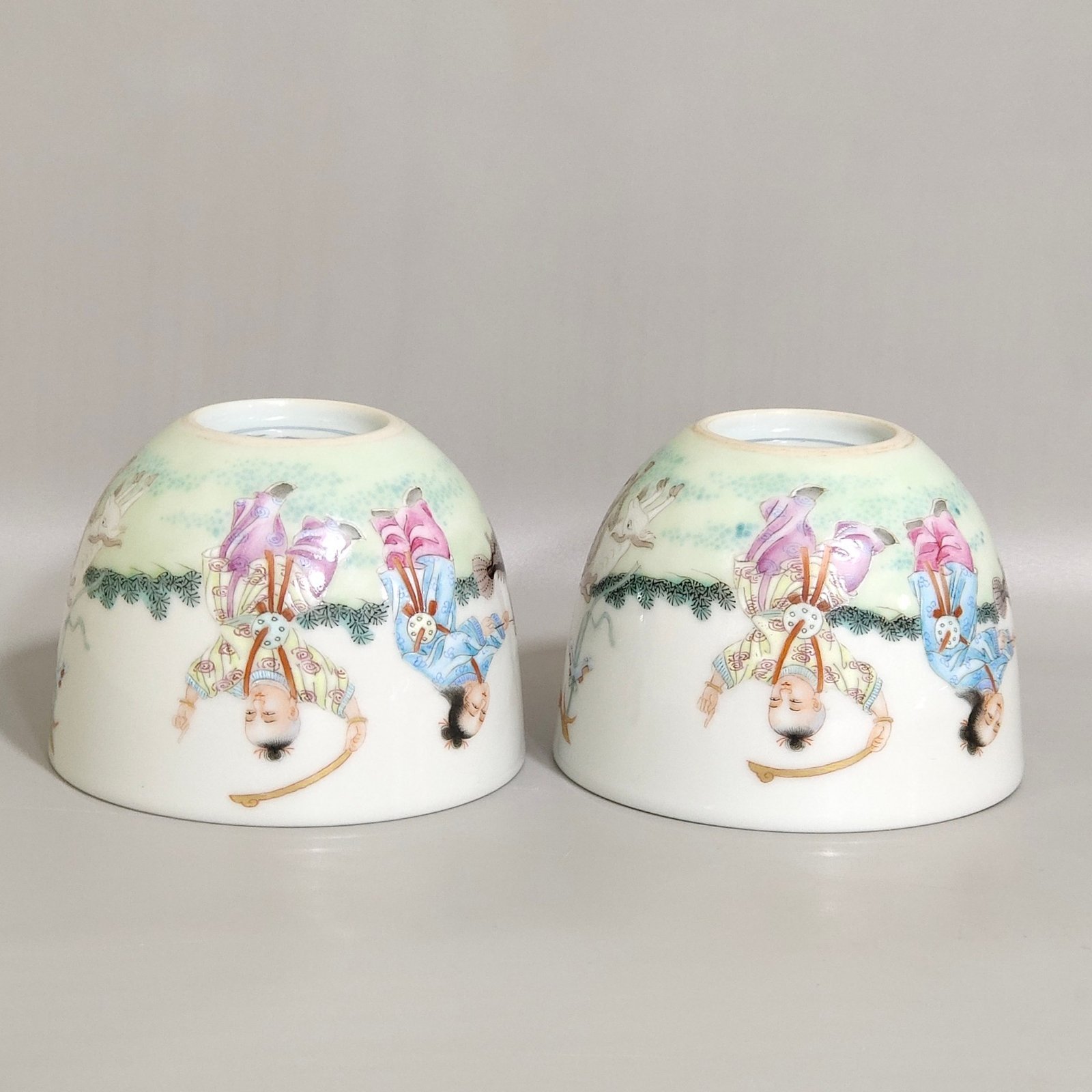 Qing Dynasty Yongzheng Wuzi Dengke Cup
