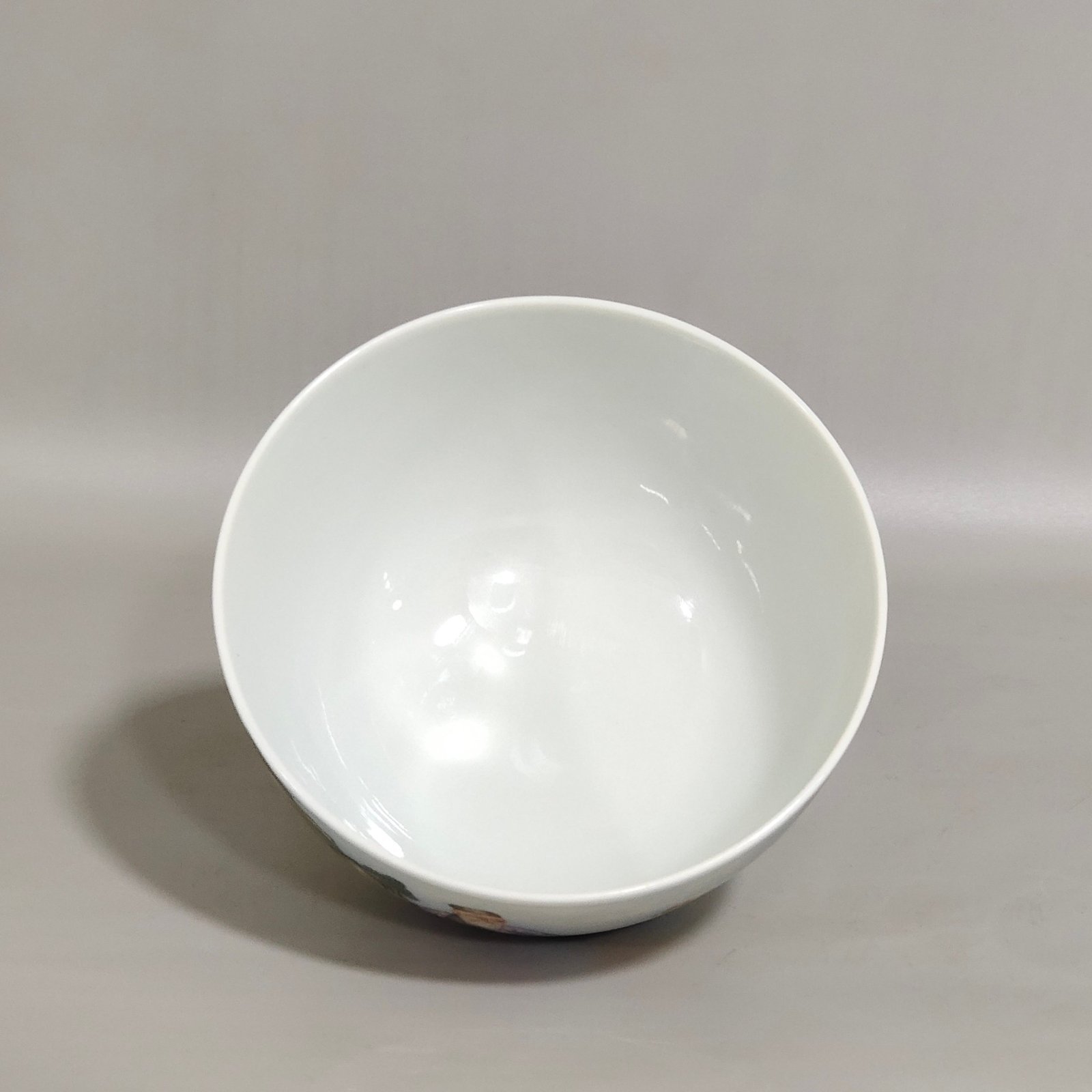 Qing Dynasty Yongzheng figures four old and three young cups