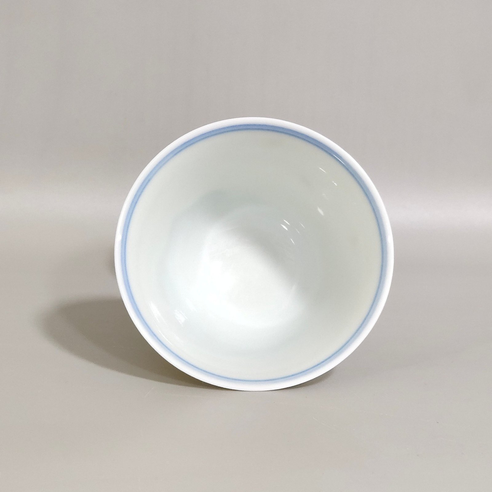 Qing Dynasty Yongzheng character Fu Hu thin tire cup