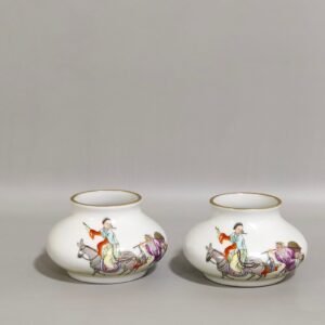 Qing Dynasty Yongzheng Water bowl with stories about characters
