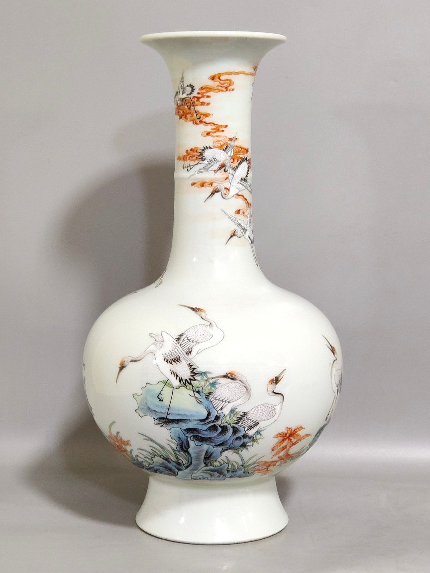 Qing Dynasty Yongzheng 18th Bachelor’s flask