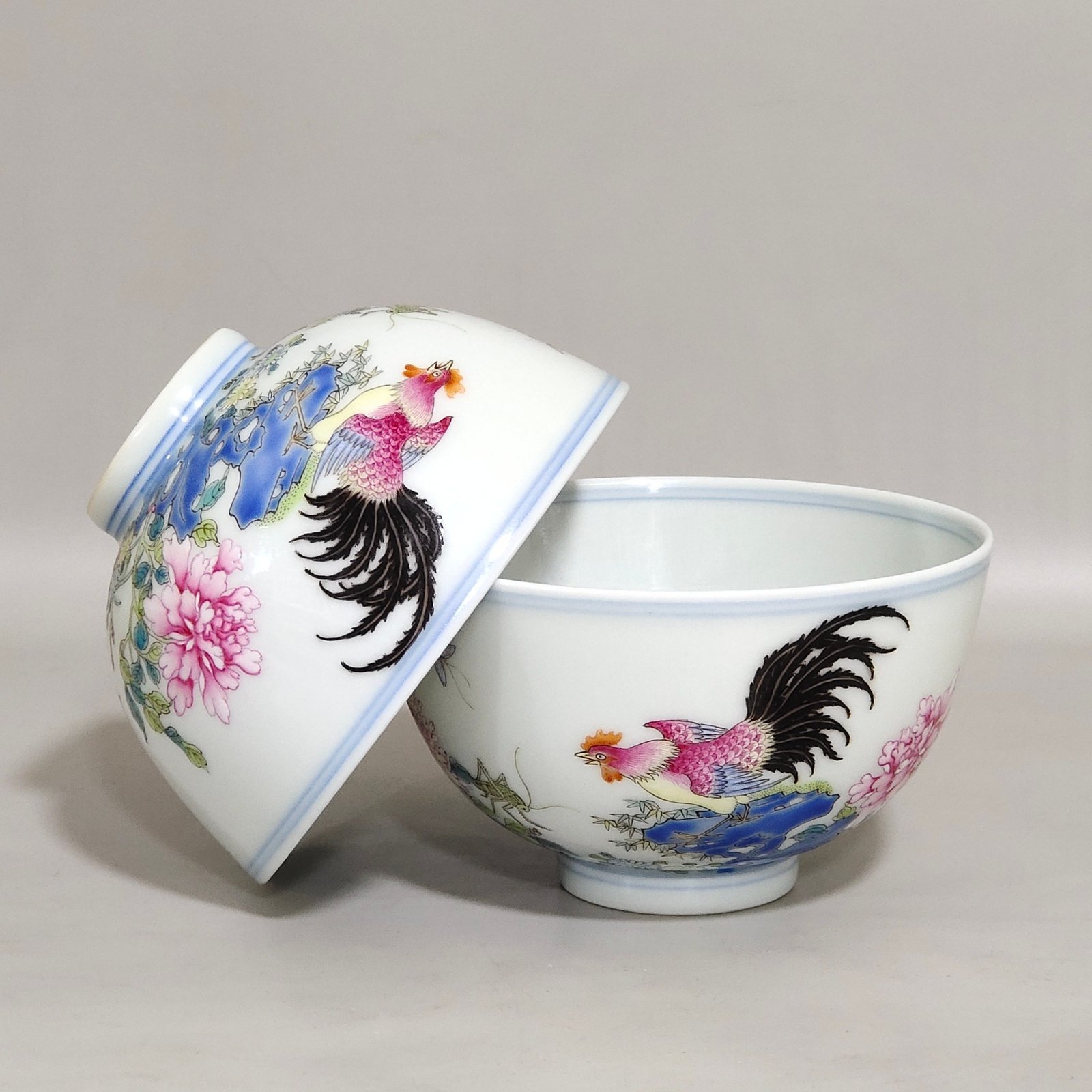Qing Dynasty Yongzheng Daji Dali cup with interior painting