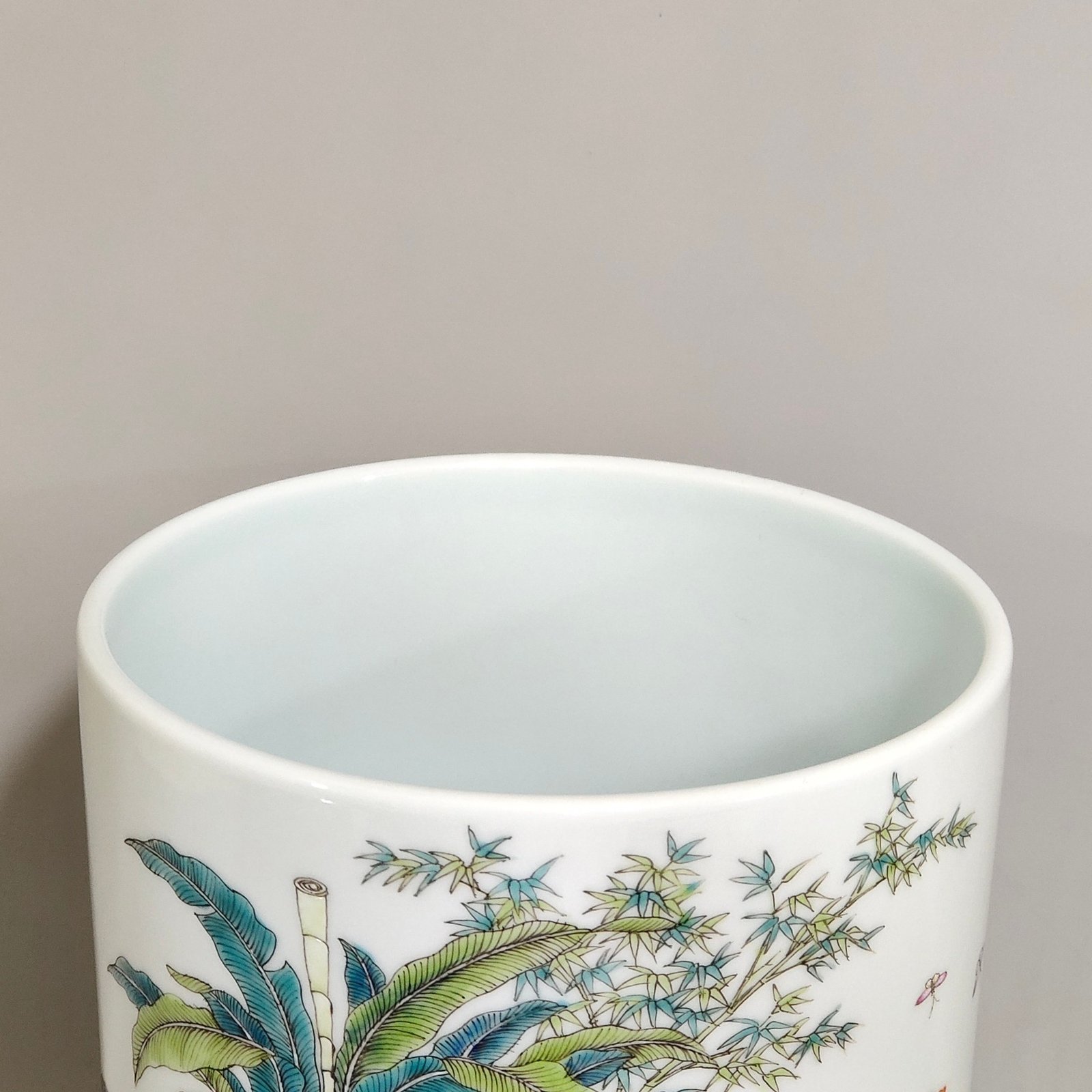 Qing Dynasty Yongzheng family celebration pen holder