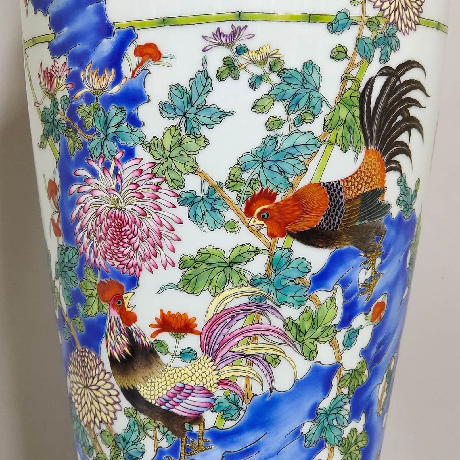 Qing Dynasty Yongzheng A Guanyin vase