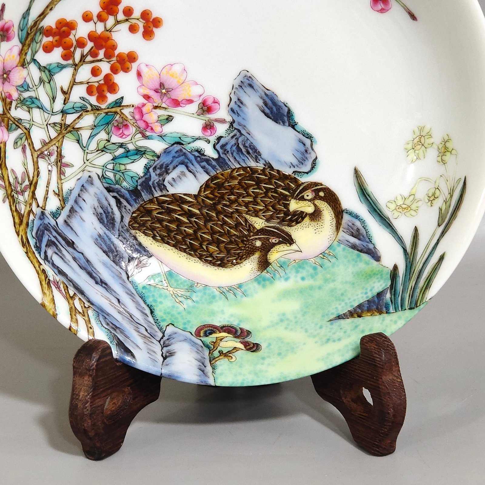 Qing Dynasty Yongzheng Anju and Leye Pan
