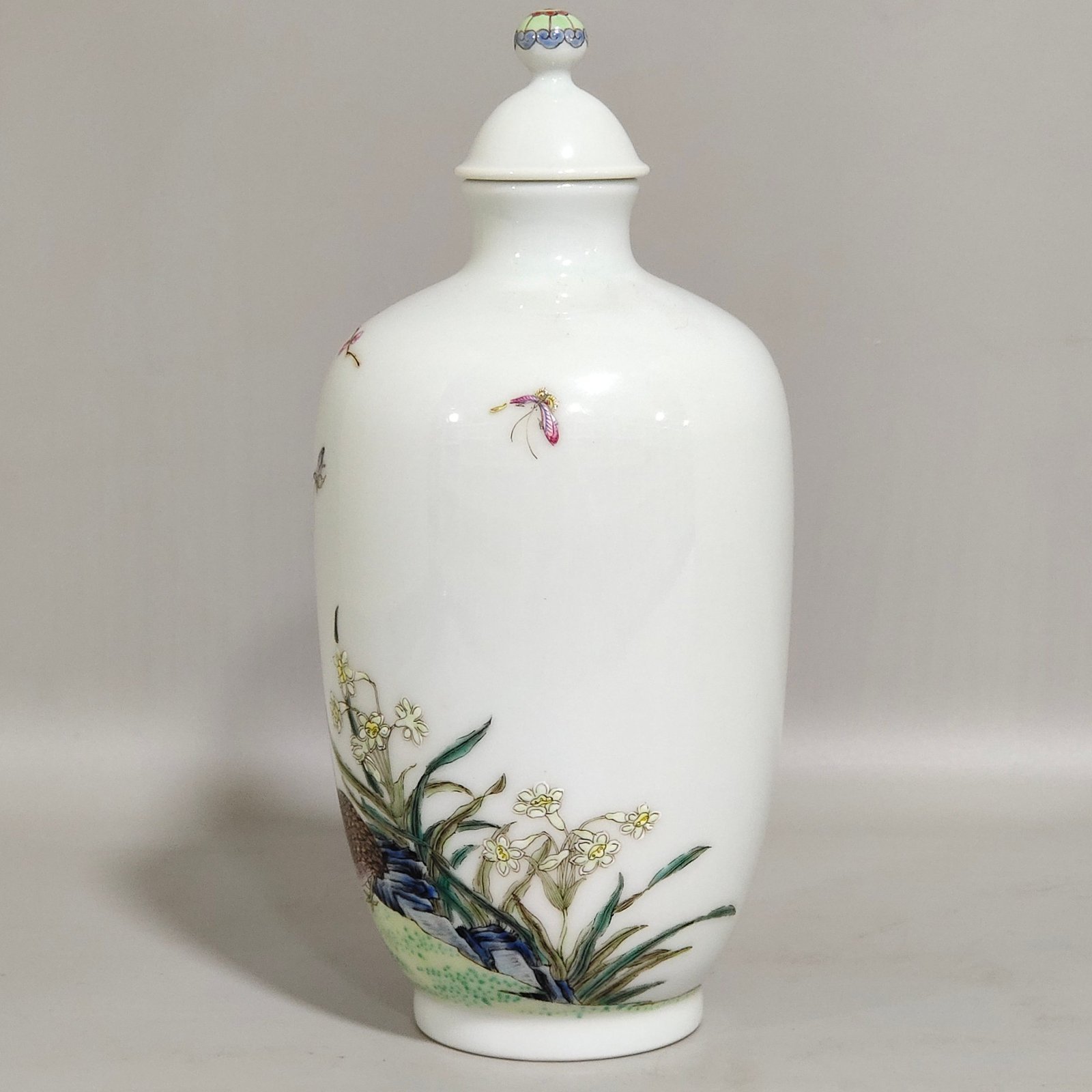 Qing Dynasty Yongzheng Famille Rose Porcelain jar
