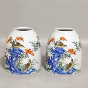 Qing Dynasty Yongzheng A water bowl with poems who lived and worked in peace