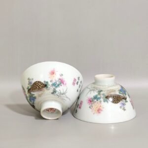 Qing Dynasty Yongzheng's poem Chicken Heart Cup