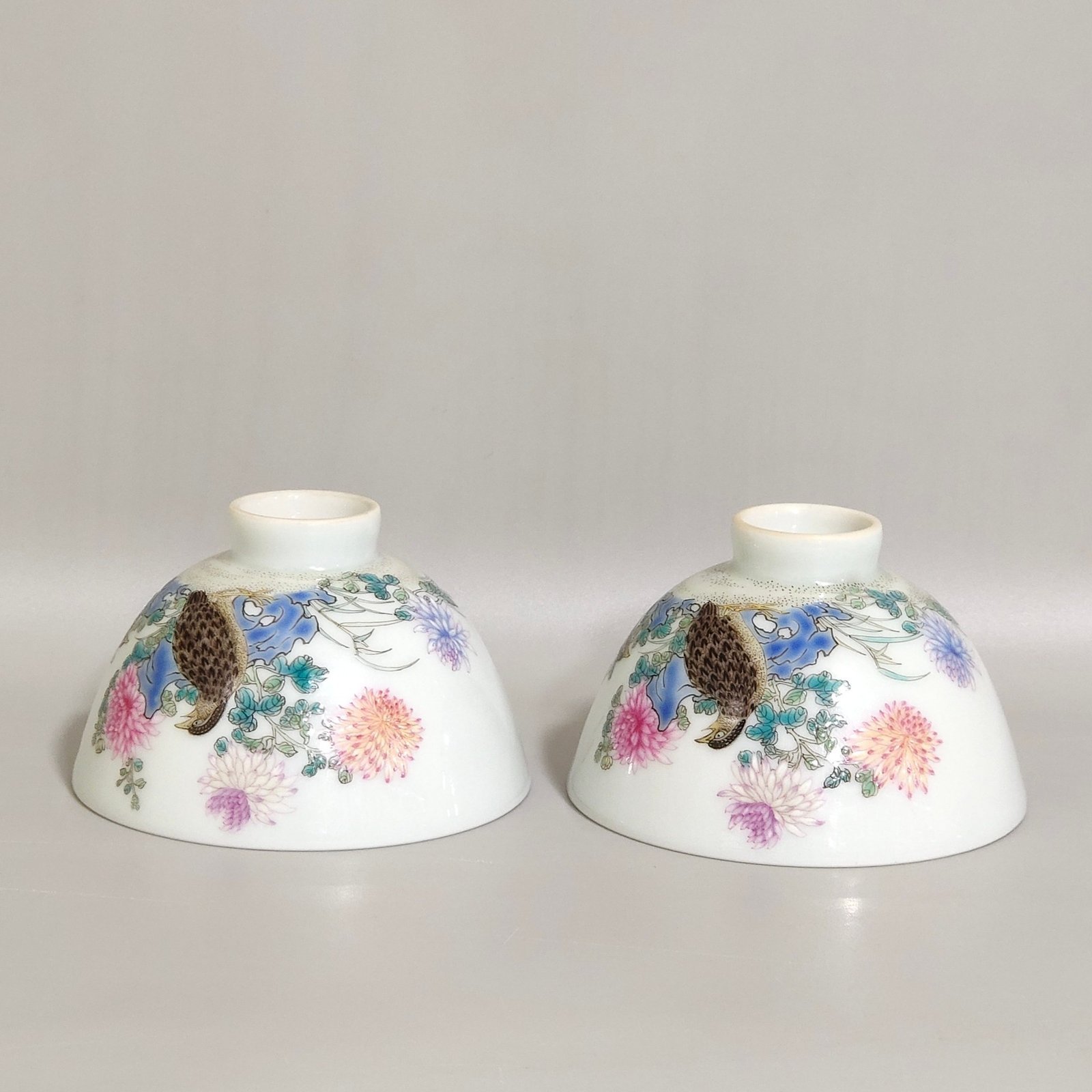 Qing Dynasty Yongzheng’s poem Chicken Heart Cup