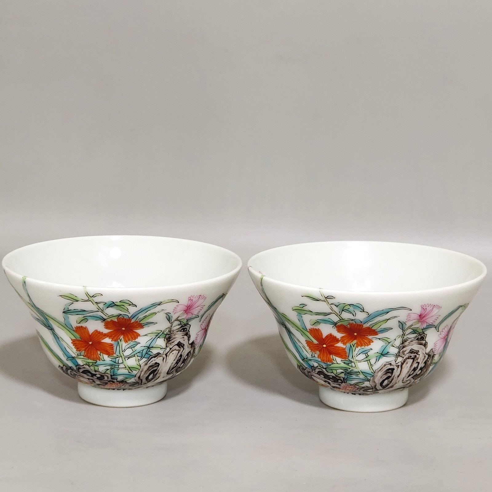 Qing Dynasty Yongzheng Famille Rose Porcelain cup