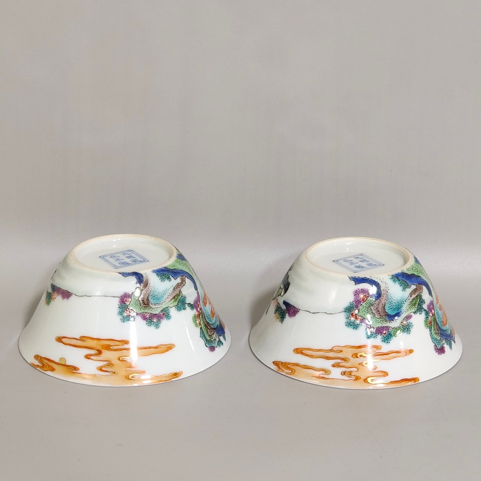 Qing Dynasty Yongzheng’s sustenance Gao Shitu horseshoe cup