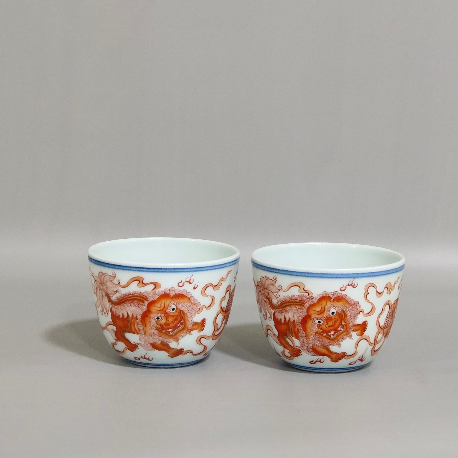 Qing Dynasty Yongzheng Gonghong Everything Ruyi Cup