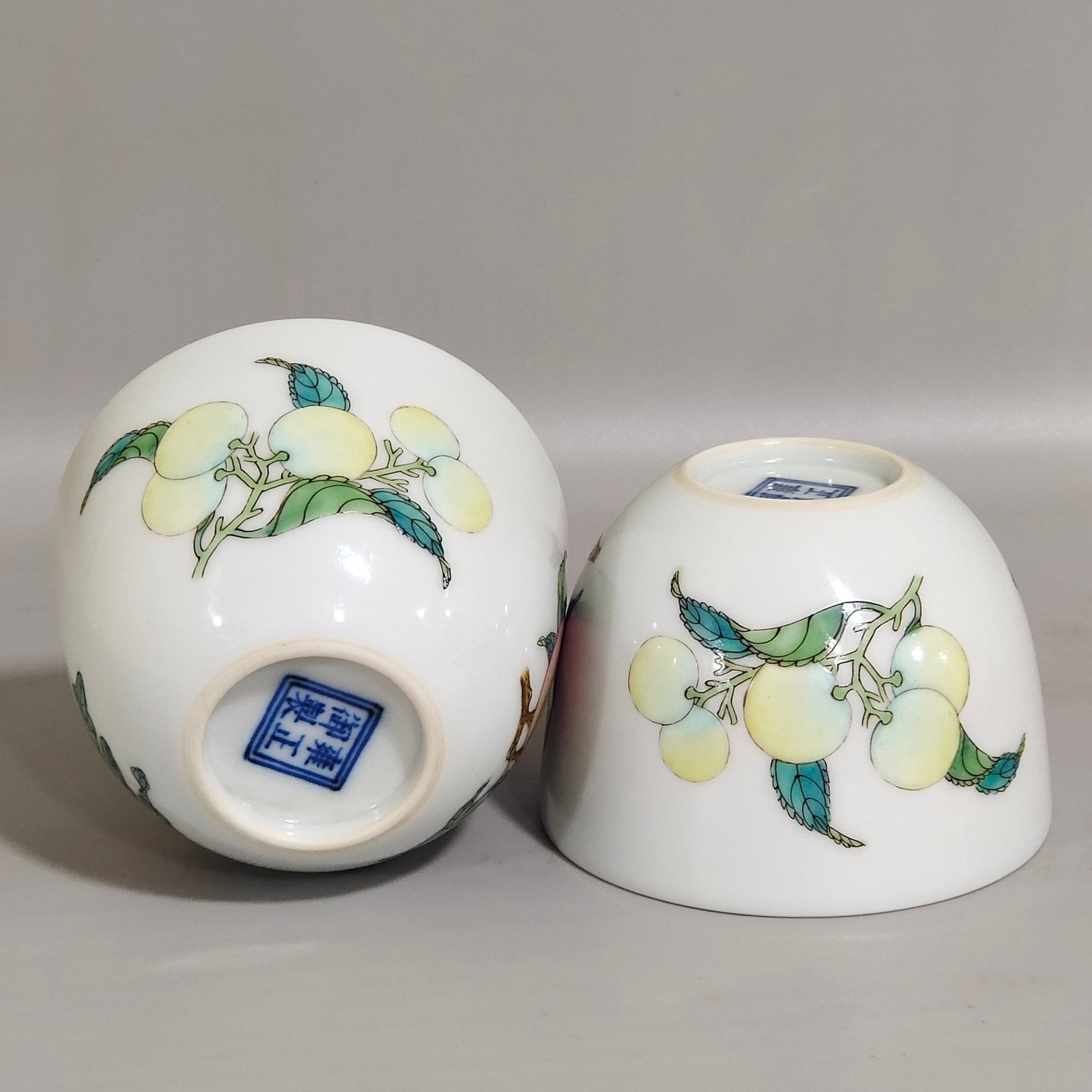 Qing Dynasty Yongzheng Famille Rose Sanduo cup