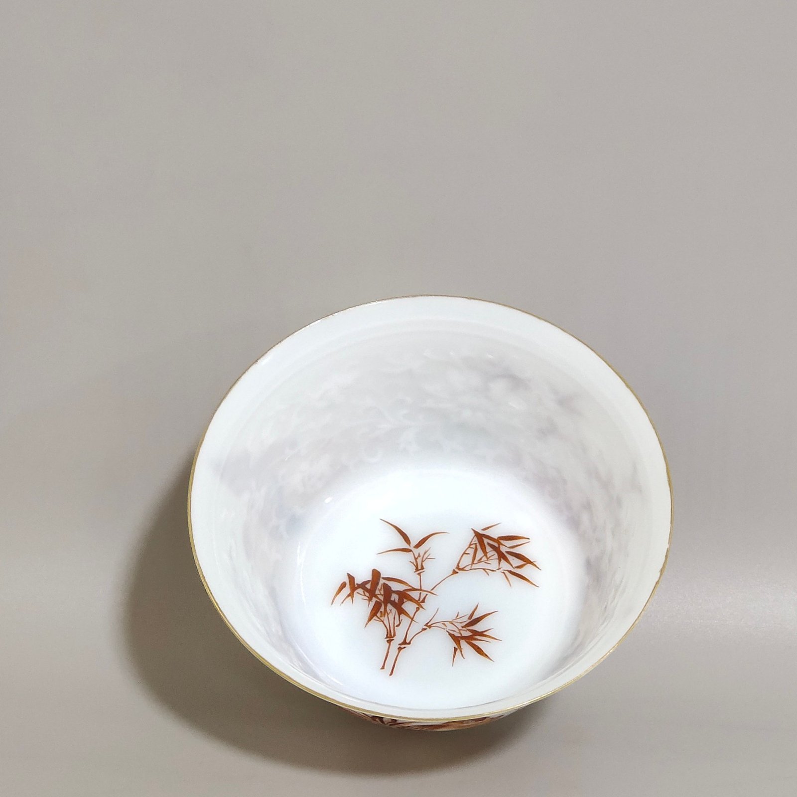 Qing Dynasty Yongzheng’s imperial ink color bamboo cup