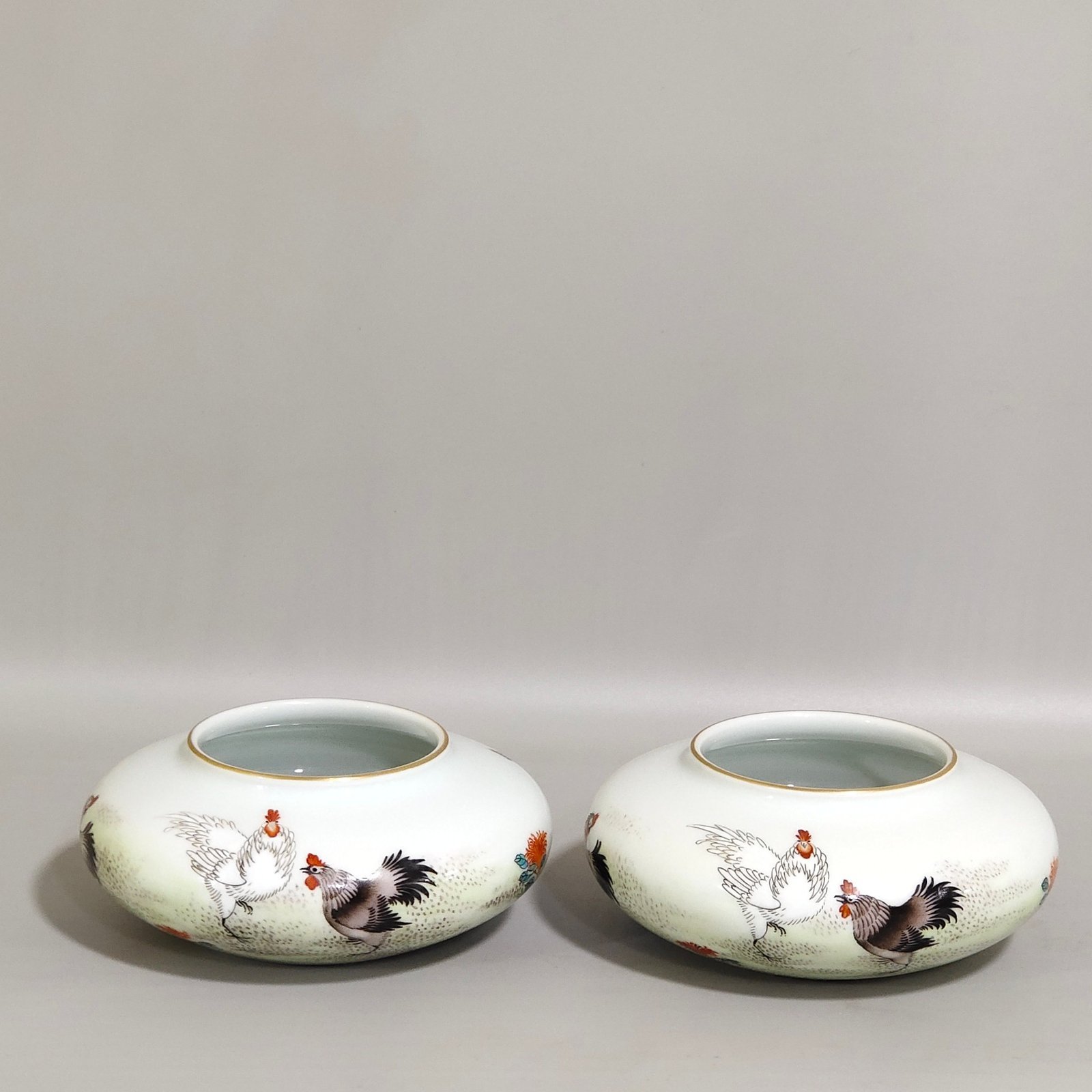 Qing Dynasty Yongzheng A great luck and fortune wash