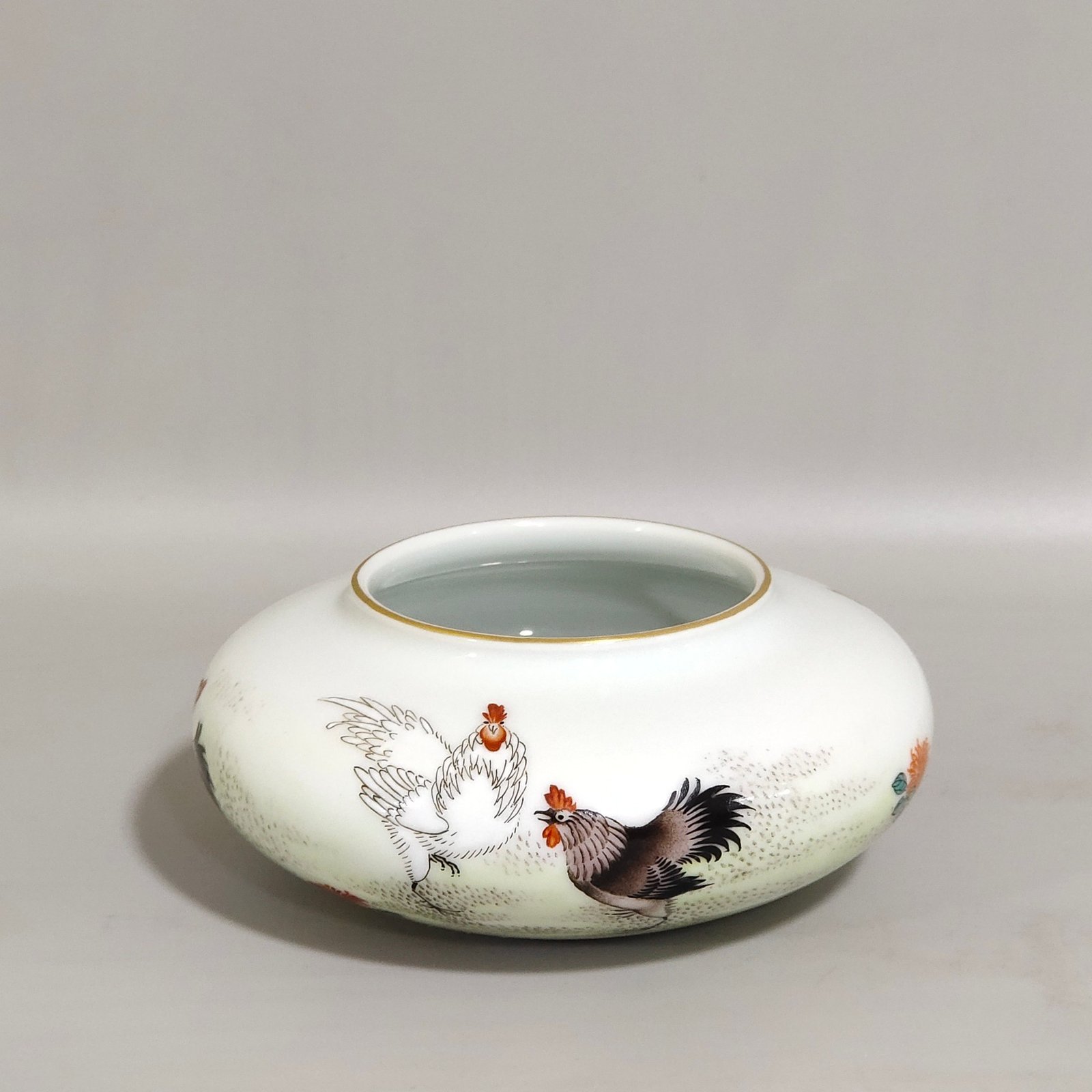Qing Dynasty Yongzheng A great luck and fortune wash