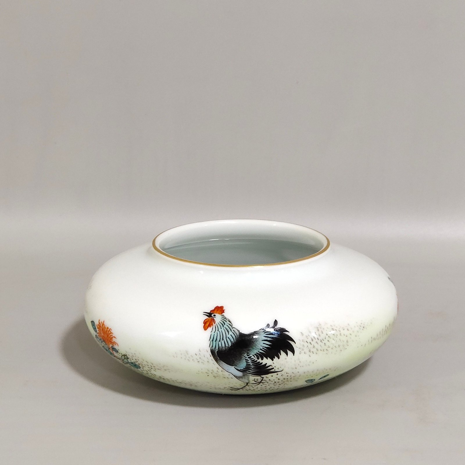 Qing Dynasty Yongzheng A great luck and fortune wash