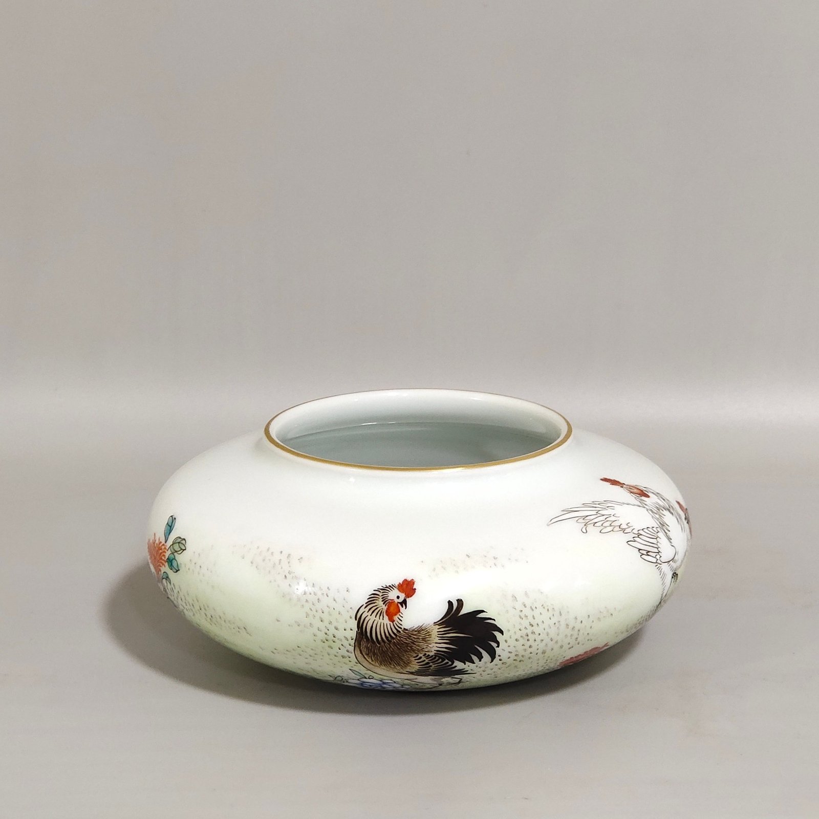 Qing Dynasty Yongzheng A great luck and fortune wash