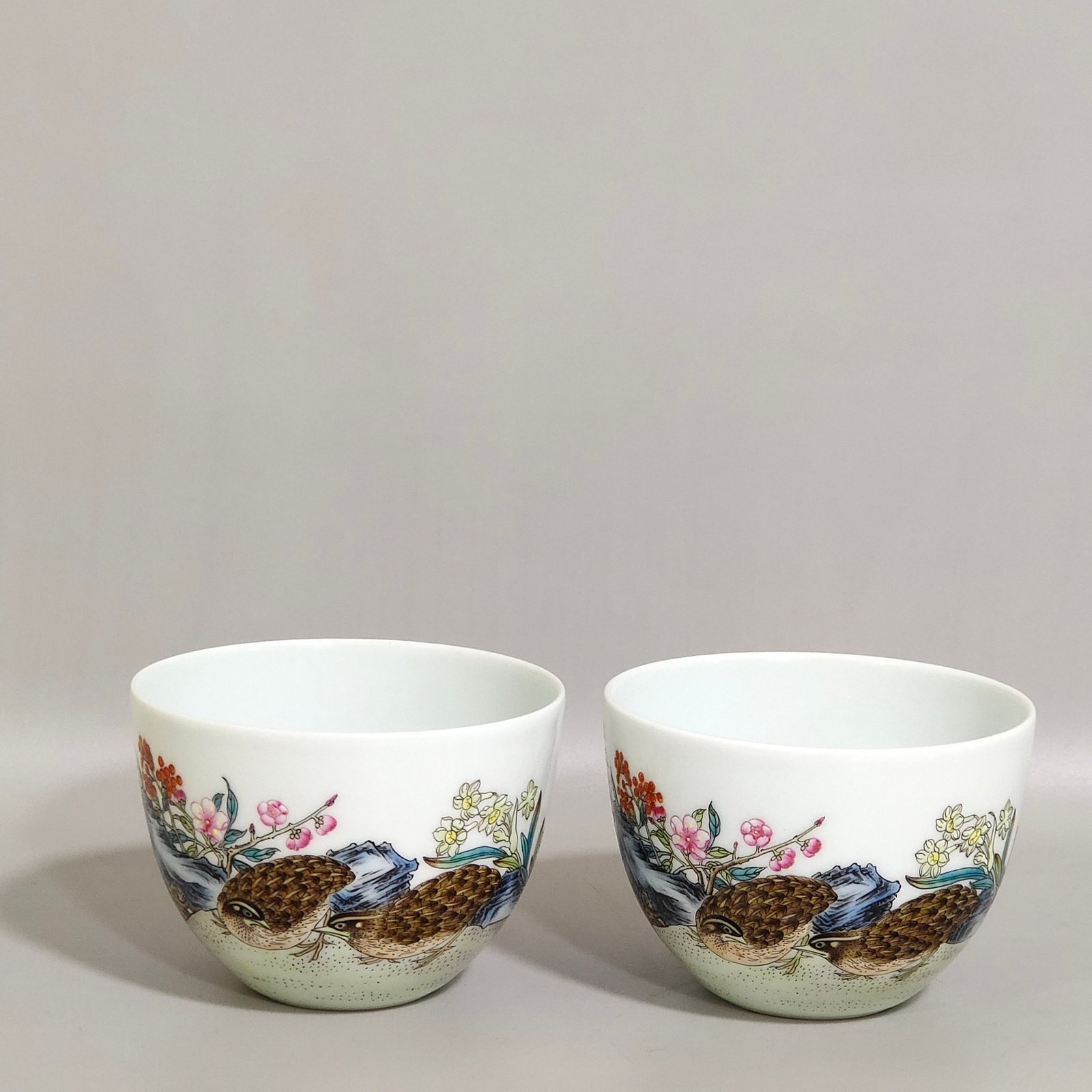 Qing Dynasty Yongzheng Famile Rose Porcelain Cup