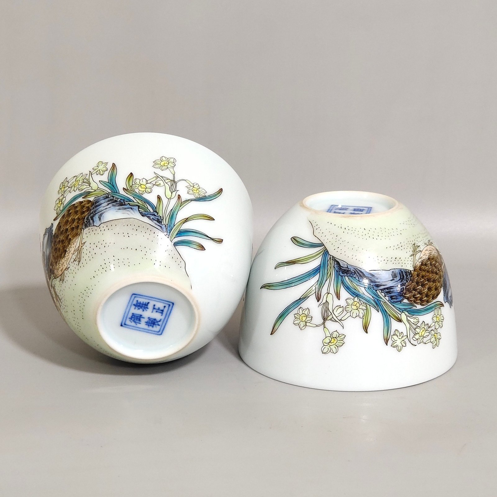 Qing Dynasty Yongzheng Famile Rose Porcelain Cup