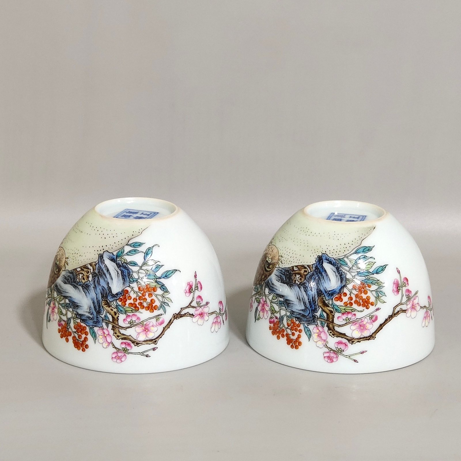Qing Dynasty Yongzheng Famile Rose Porcelain Cup