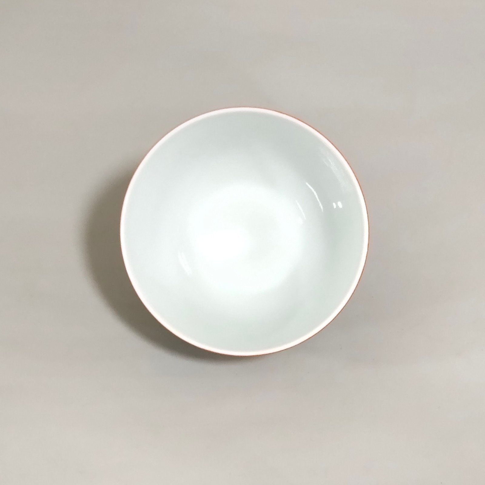Qing Dynasty Yongzheng Coral red window flower cup