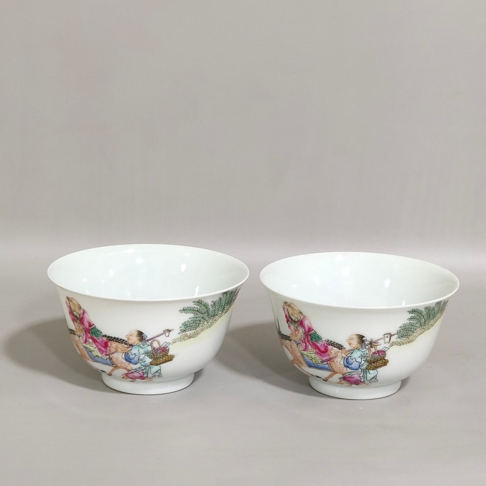 Qing Dynasty Yongzheng Royal Deer Immortal Cup