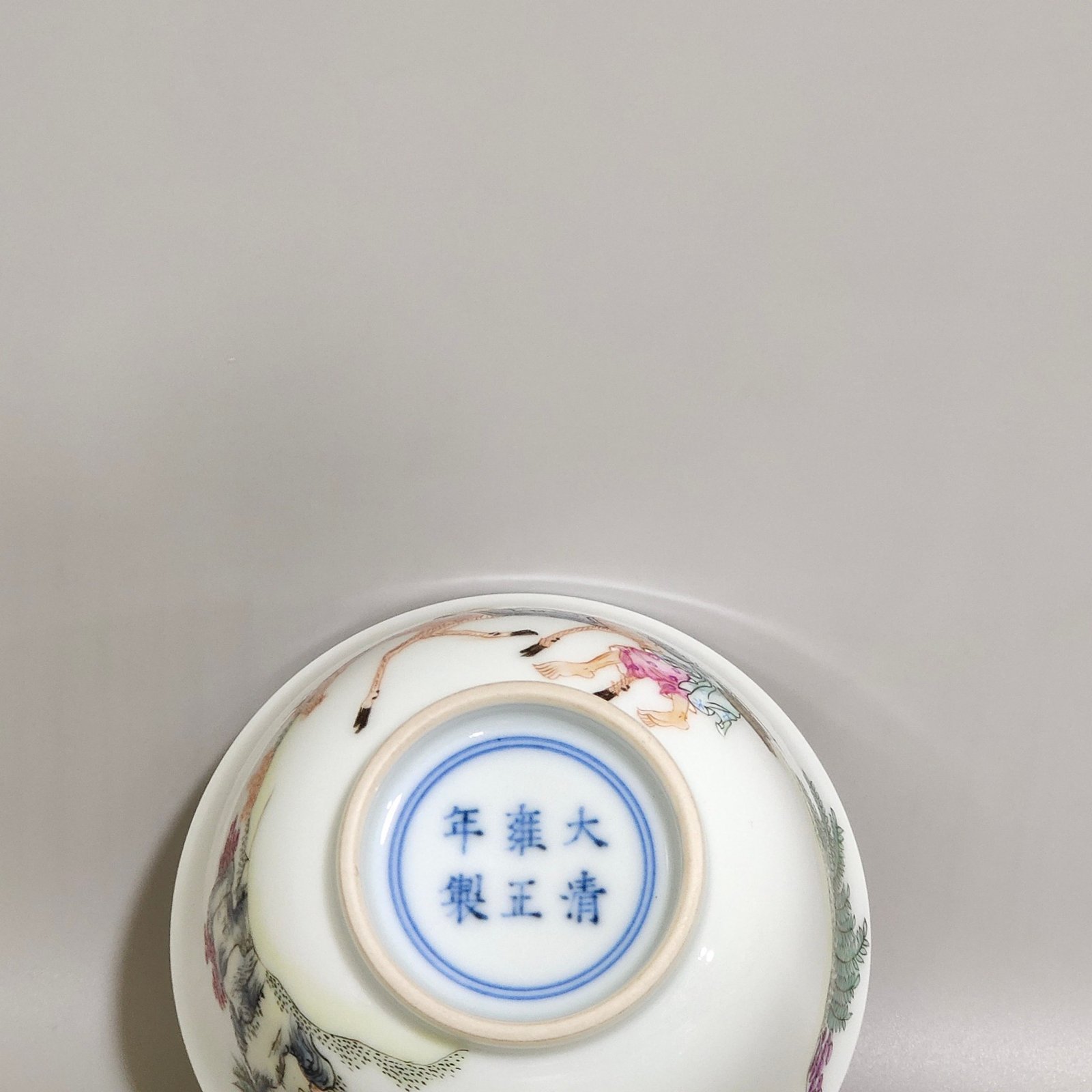 Qing Dynasty Yongzheng Royal Deer Immortal Cup