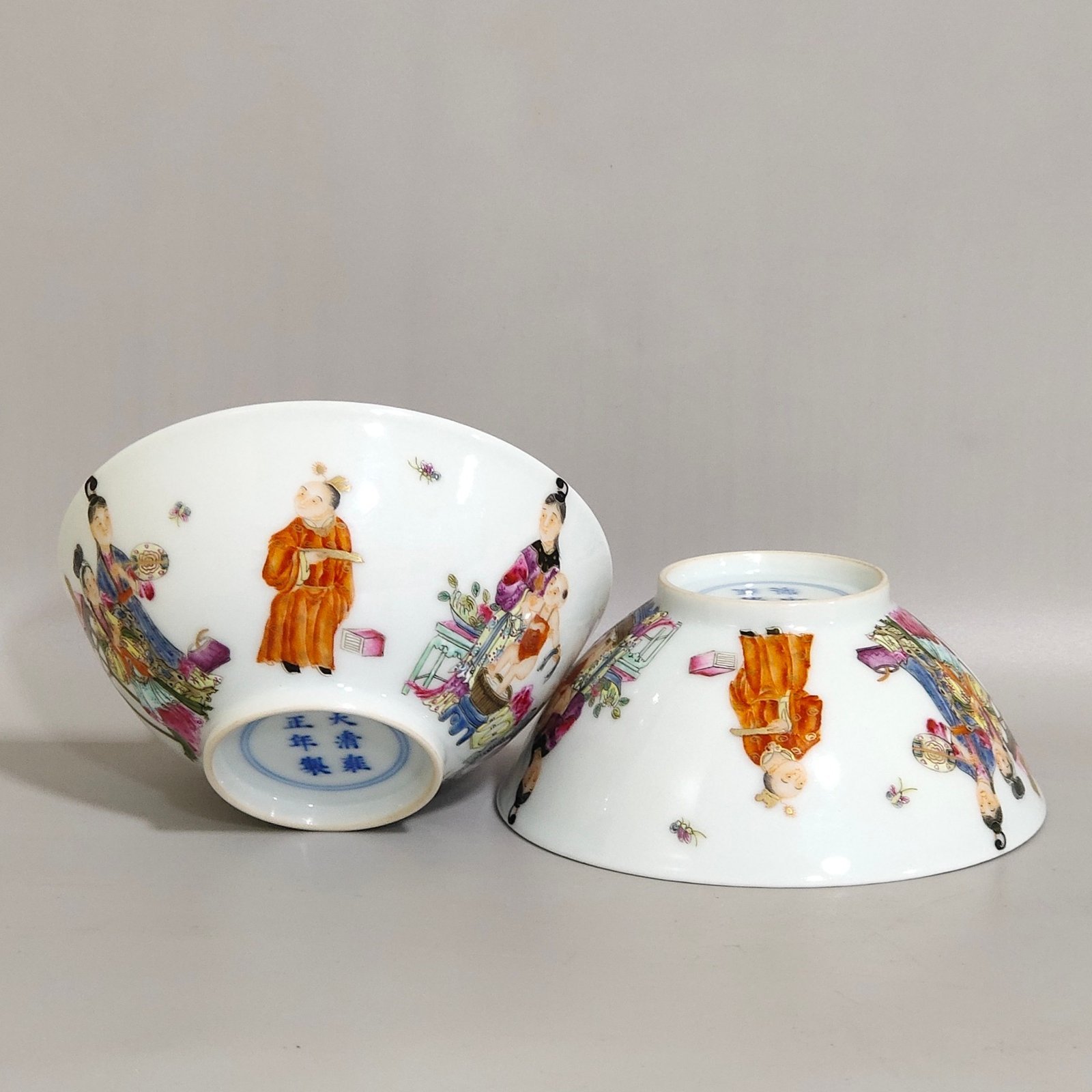 Qing Dynasty Yongzheng Famille Rose Porcelain Cup