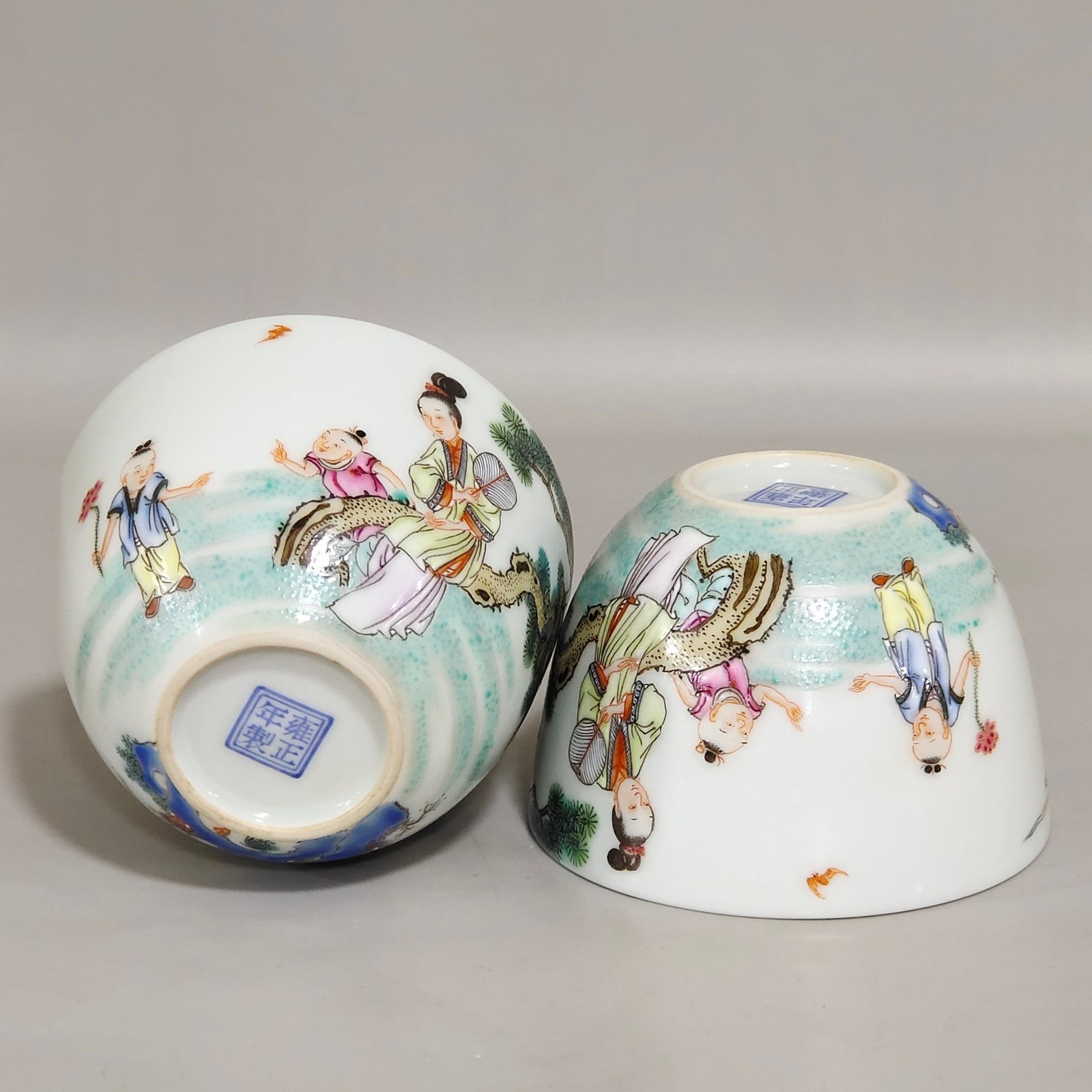 Qing Dynasty Yongzheng Famille Rose Porcelain Cup