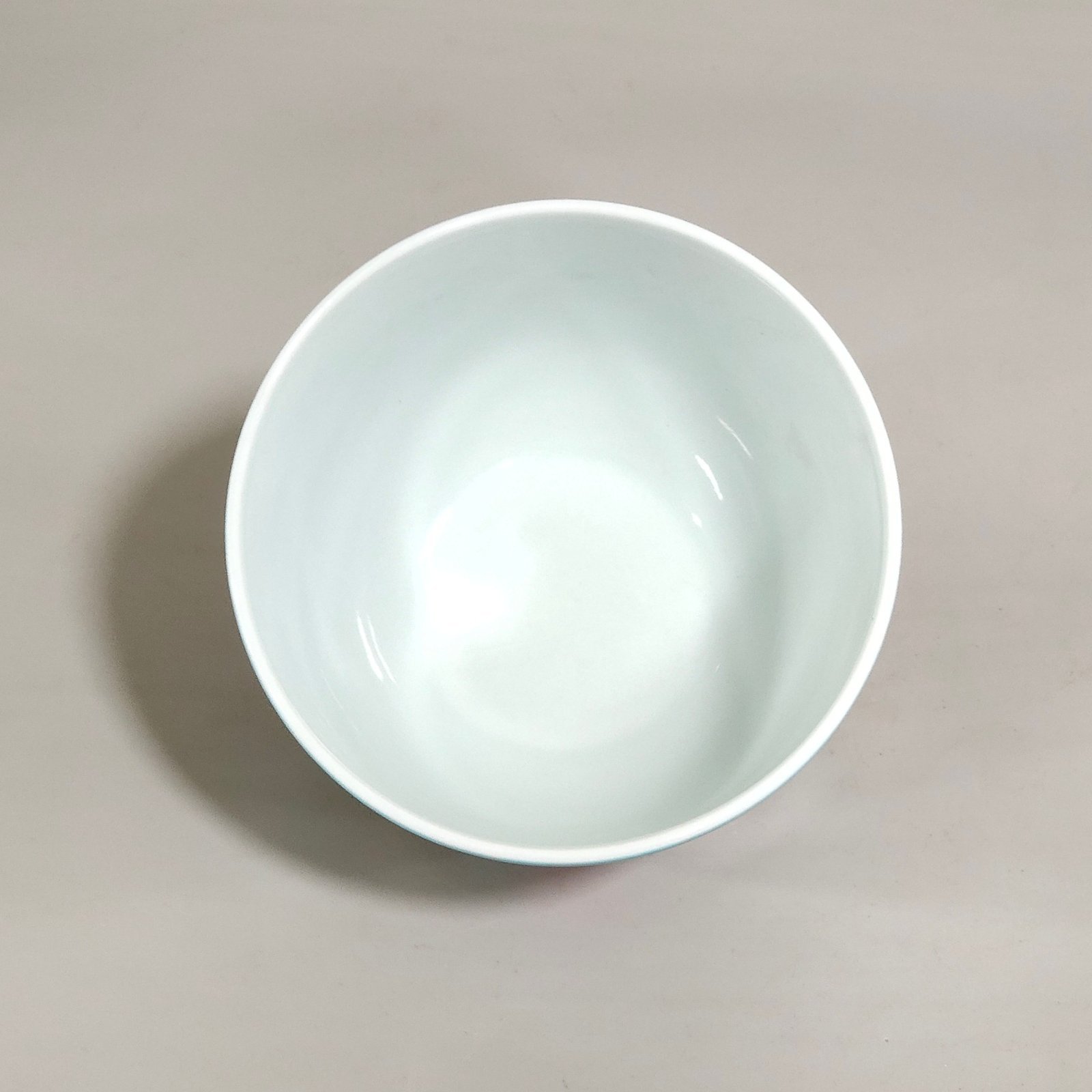Qing Dynasty Yongzheng turquoise green butterfly cup