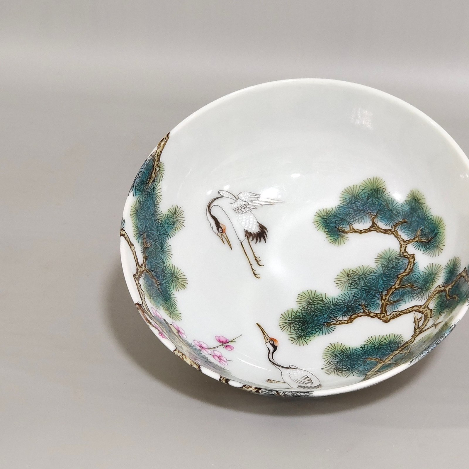 Qing Dynasty Yongzheng Songhe Yannian Branch Tea Ball