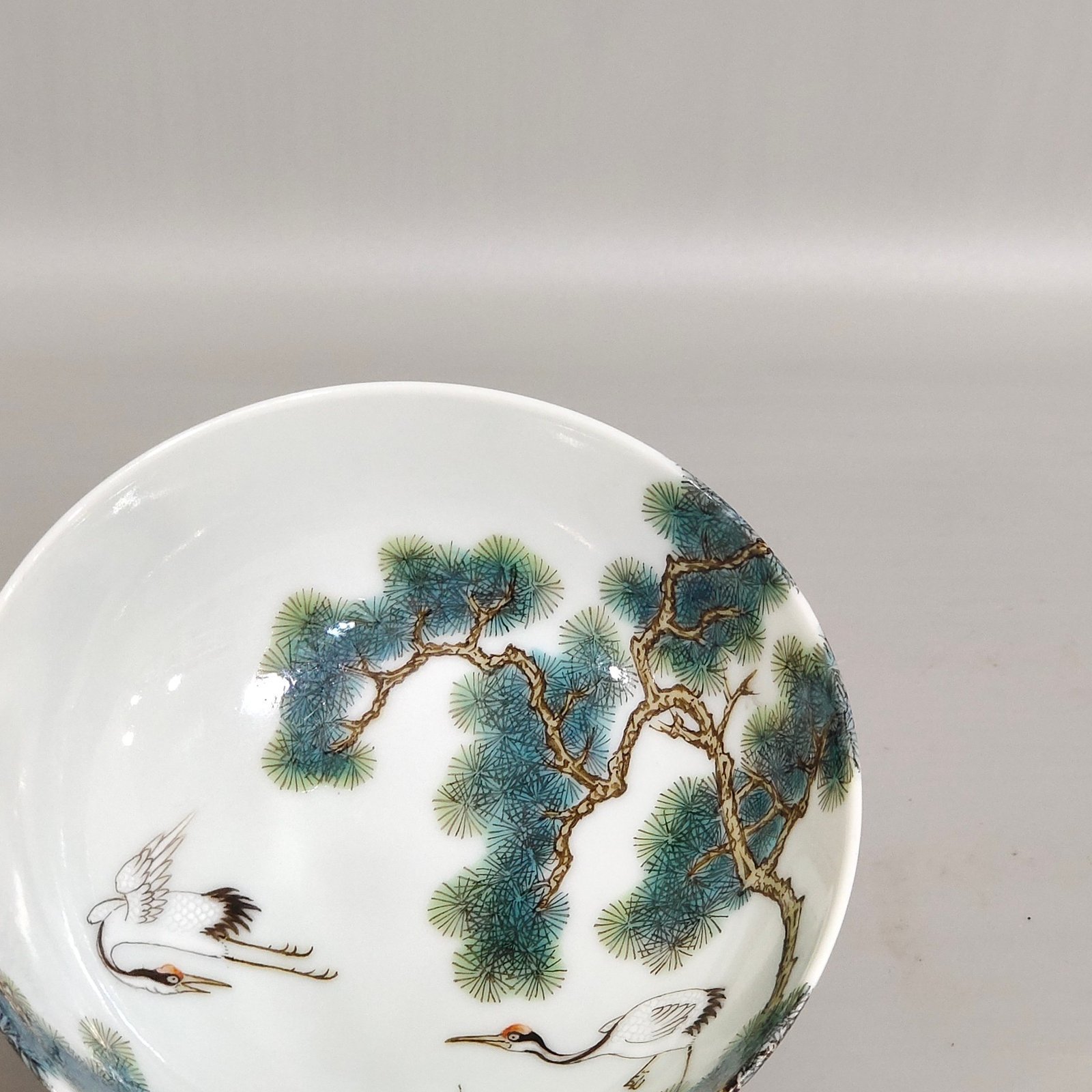Qing Dynasty Yongzheng Songhe Yannian Branch Tea Ball