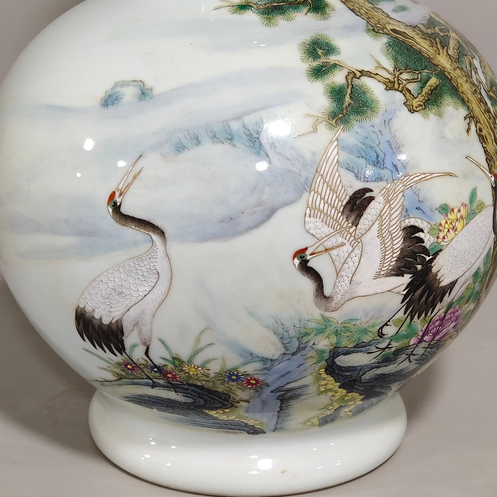 Qing Dynasty Yongzheng A gourd vase with poems about Song