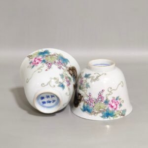 Qing Dynasty Yongzheng squirrel grape cup