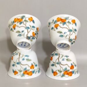 Qing Dynasty Yongzheng wolfberry flower cup