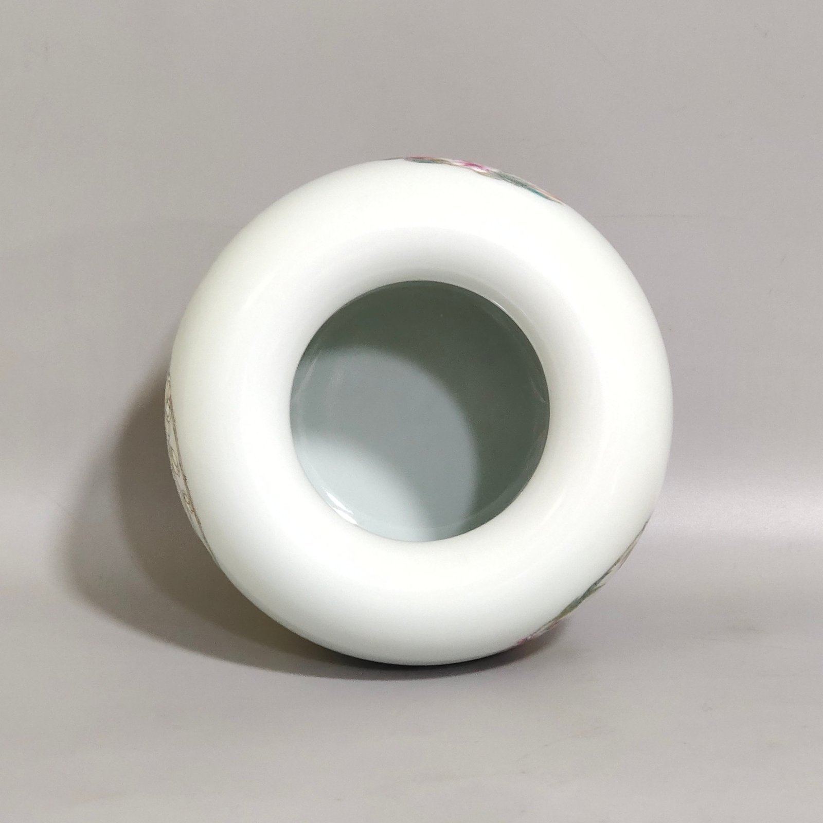 Qing Dynasty Yongzheng Fushou apple water bowl