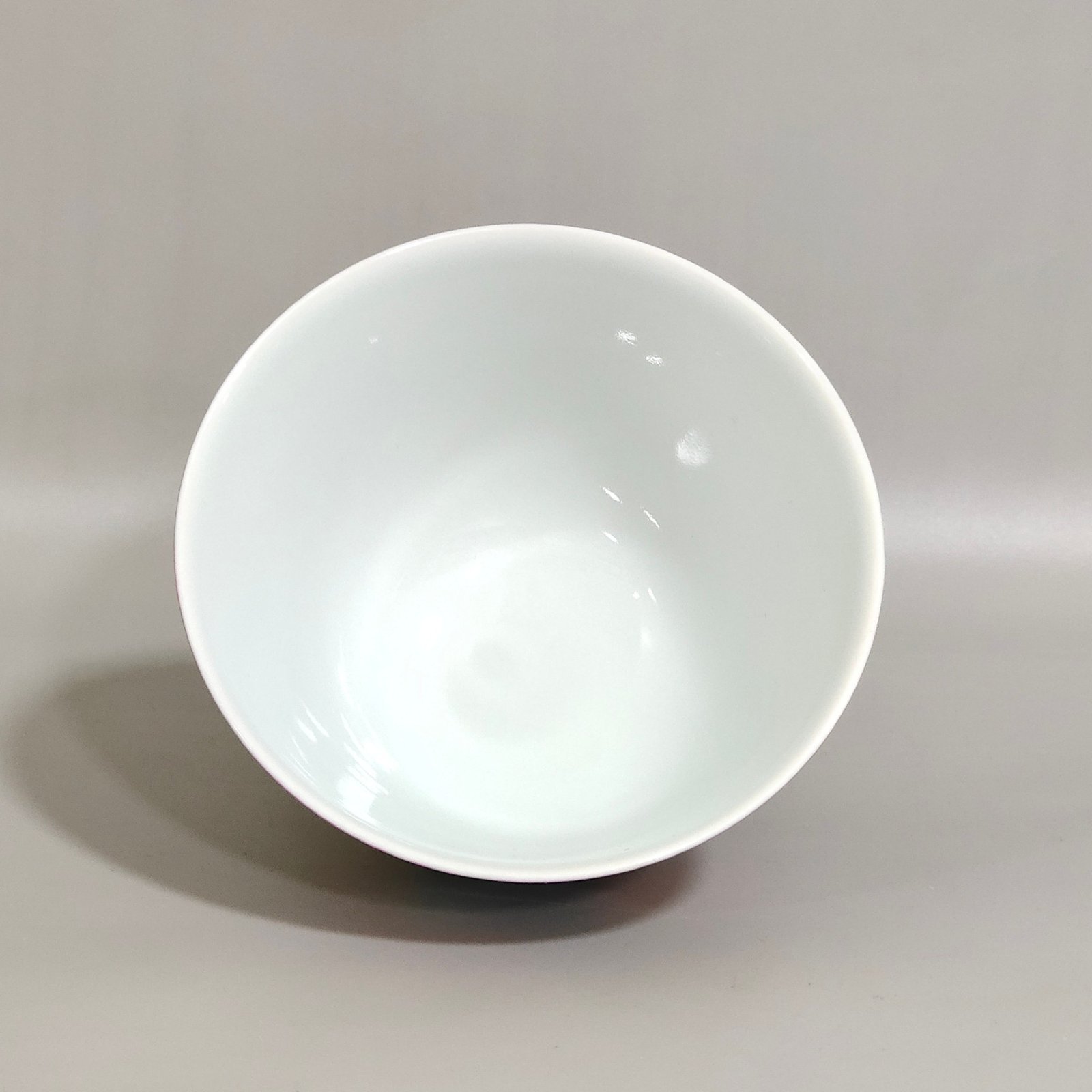 Qing Dynasty Yongzheng Carmine red lotus poetry cup
