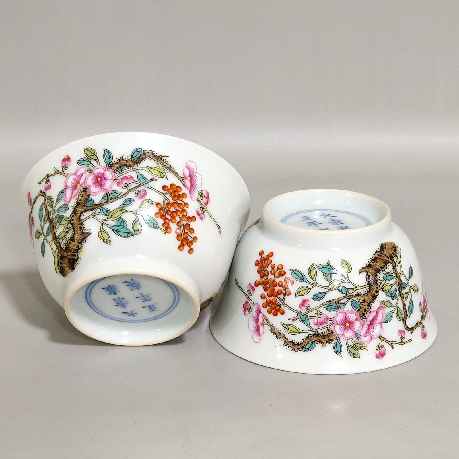 Qing Dynasty Yongzheng Famille Rose Porcelain cup