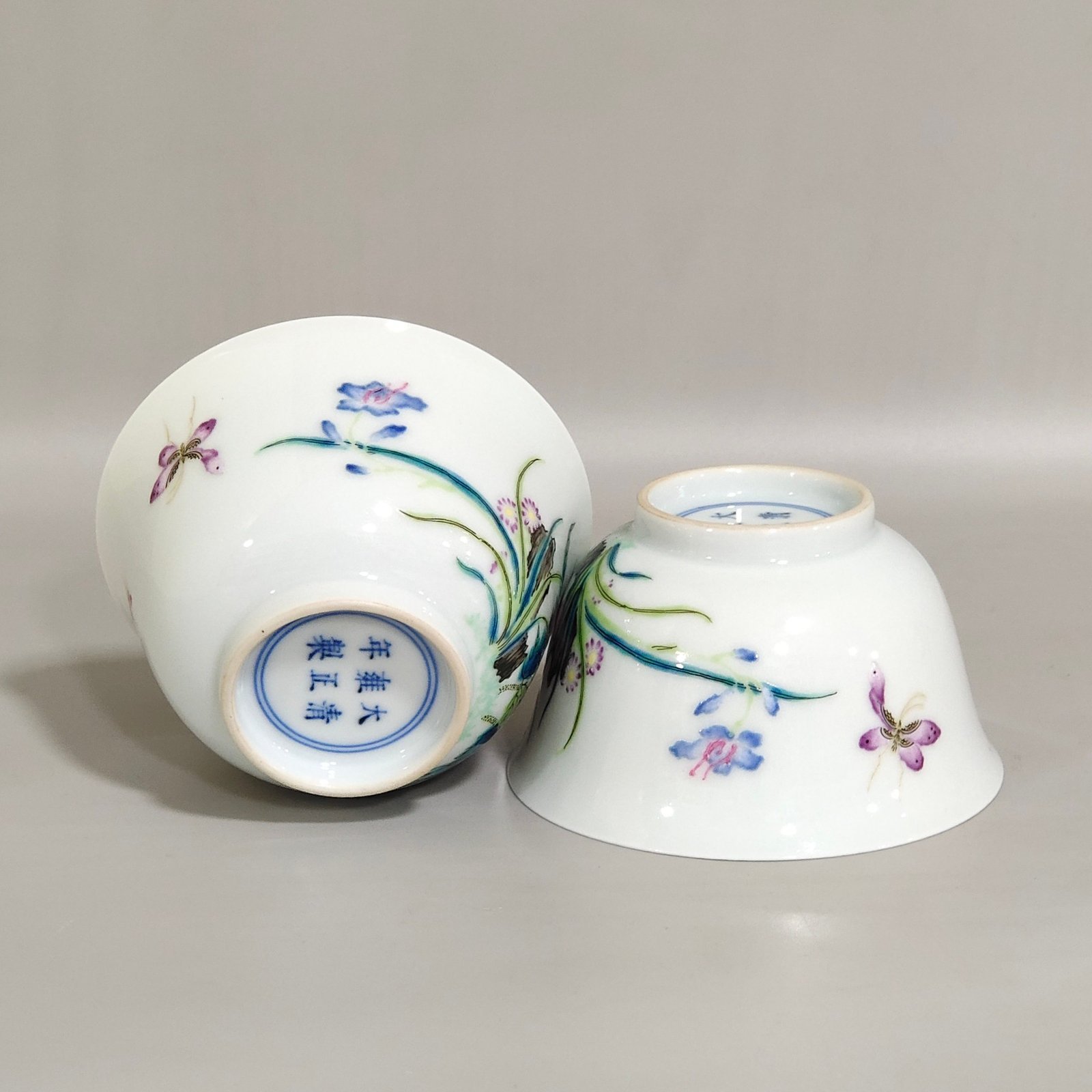 Qing Dynasty Yongzheng Famille Rose Porcelain cup