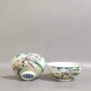 Qing Dynasty Yongzheng Famille Rose Porcelain cup