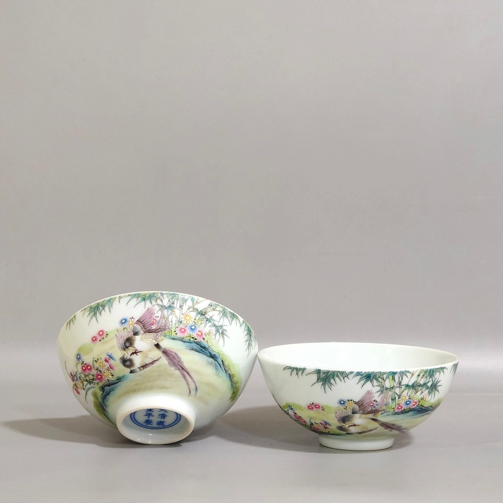 Qing Dynasty Yongzheng Famille Rose Porcelain cup
