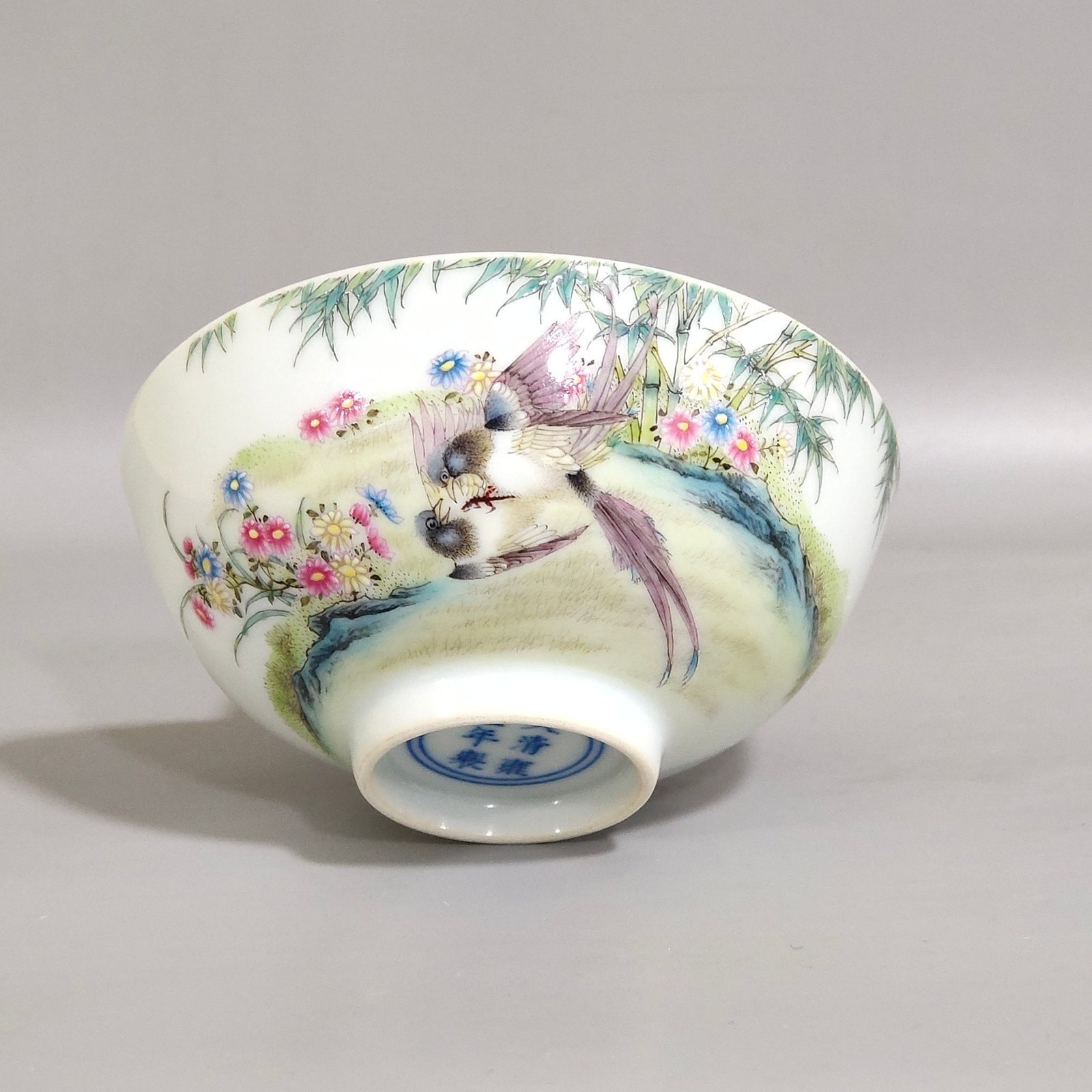 Qing Dynasty Yongzheng Famille Rose Porcelain cup