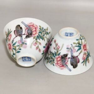 Qing Dynasty Yongzheng Famille Rose Porcelain cup