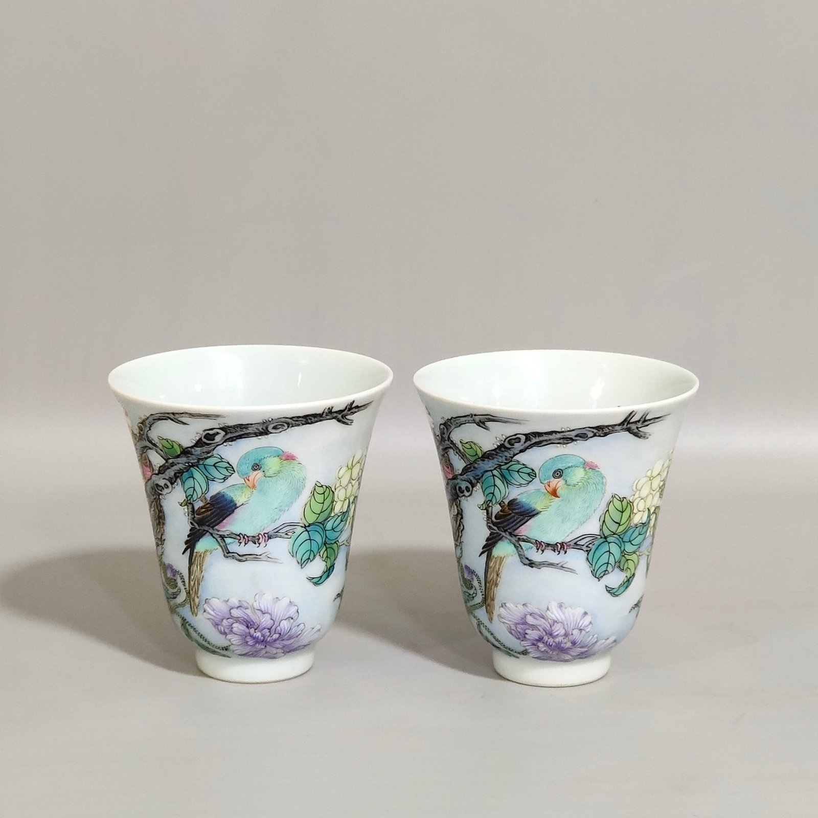 Qing Dynasty Yongzheng Famille Rose Porcelain cup