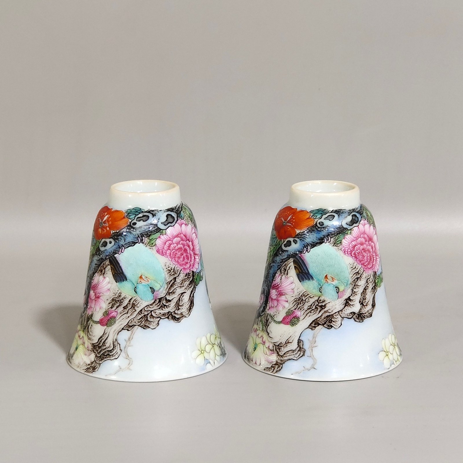 Qing Dynasty Yongzheng Famille Rose Porcelain cup
