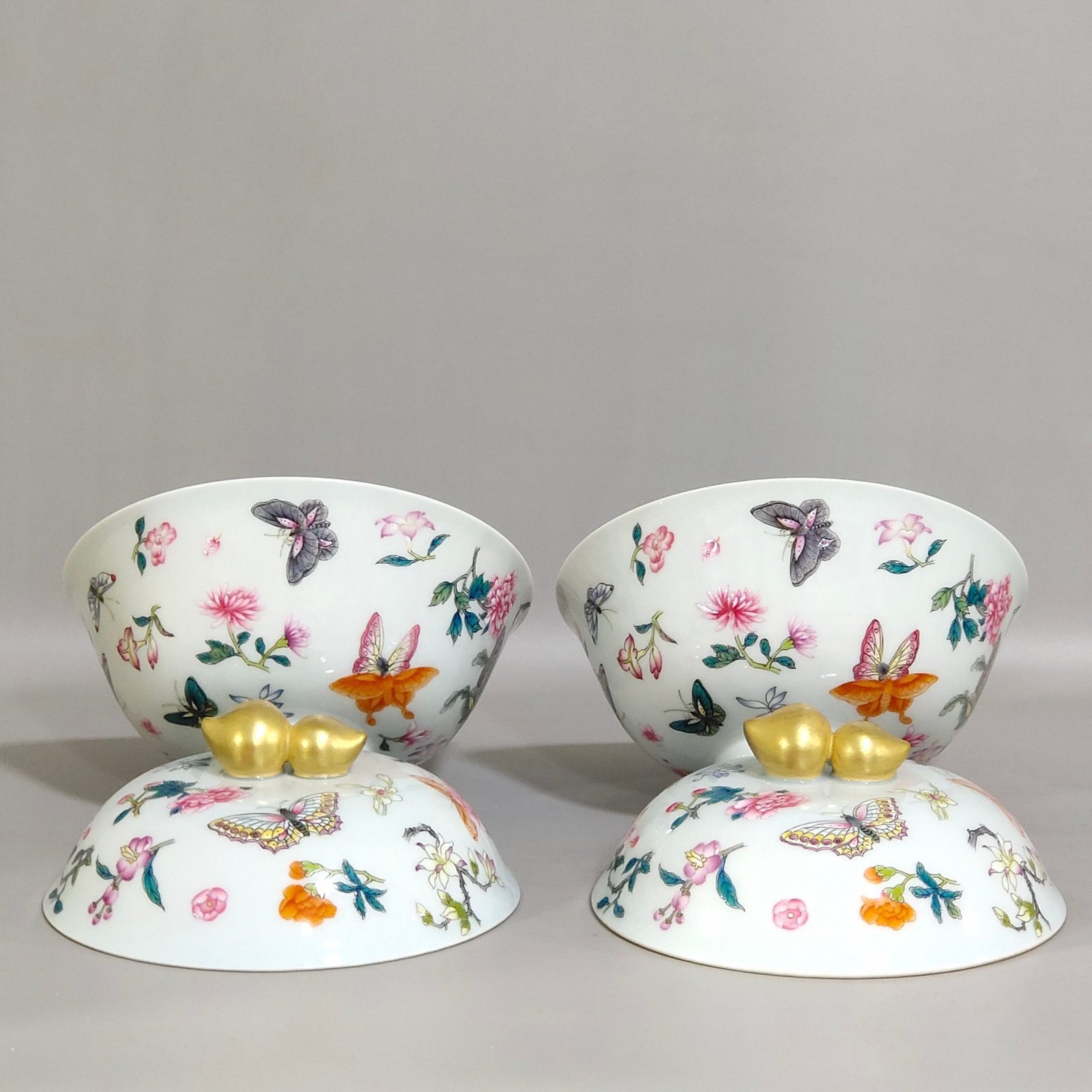 Qing Dynasty Yongzheng Dielianhua bowl