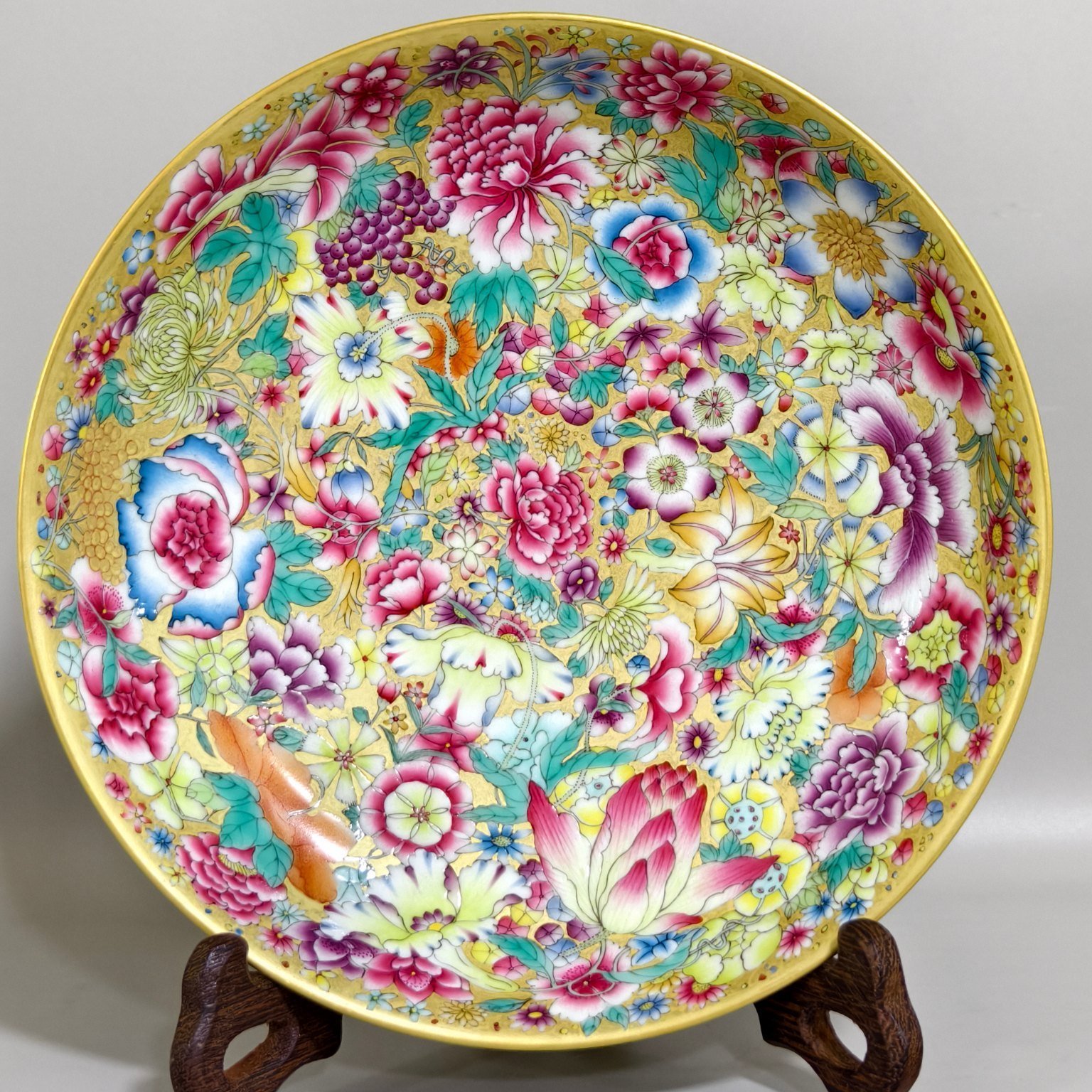 Qing Dynasty Yongzheng Jindi Wanhuapan